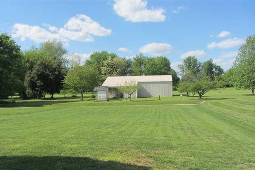 Big Back yard for all kinds of activities!