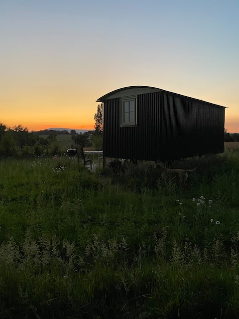 Skylark: cosy, views, a little bit of luxury!