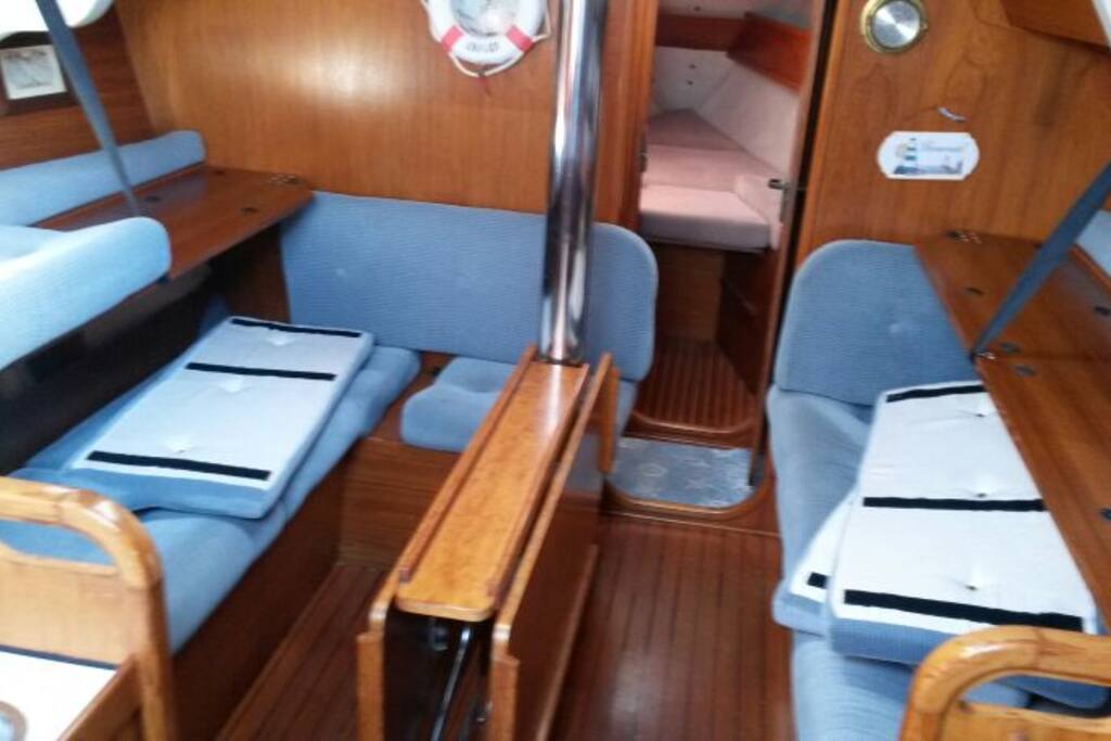 dinette della barca