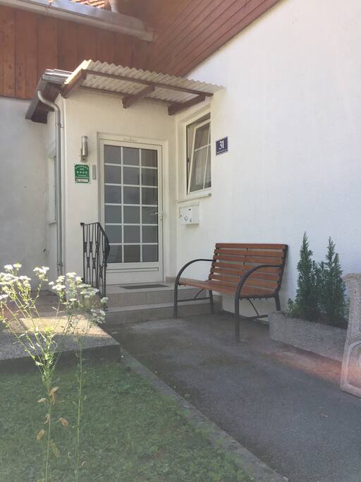Separater Eingang zu Ferienwohnung