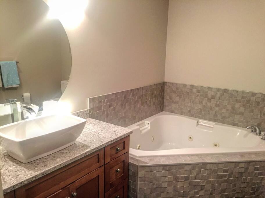 Turn on the jets and have a Jacuzzi
