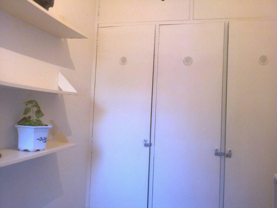 Closed wardrobe