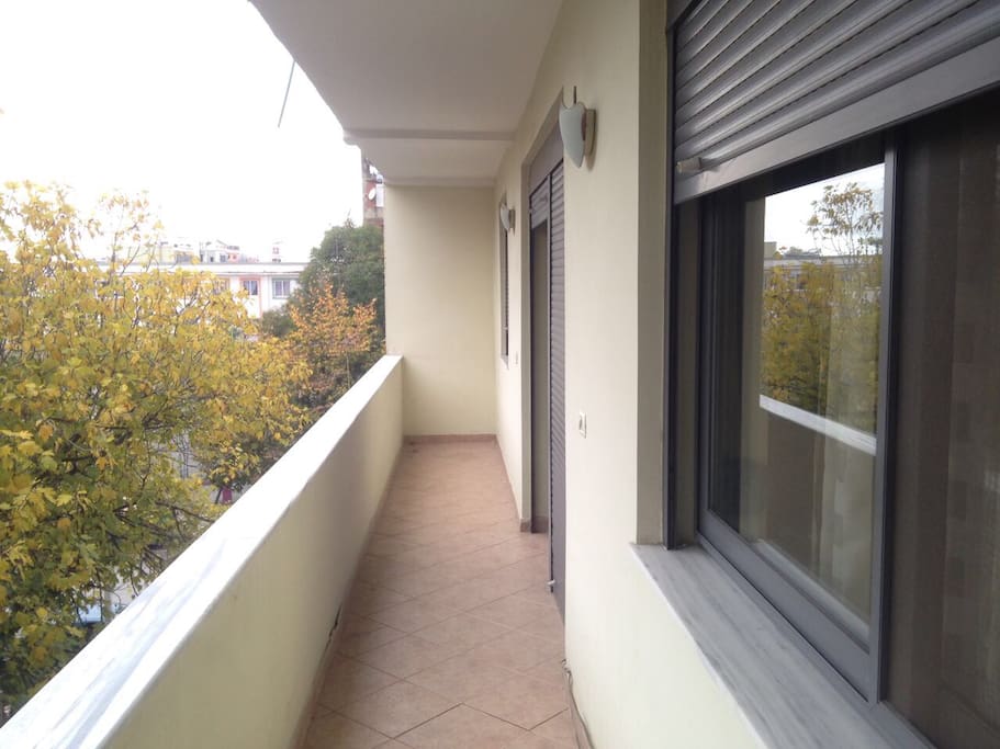 View from the balcony