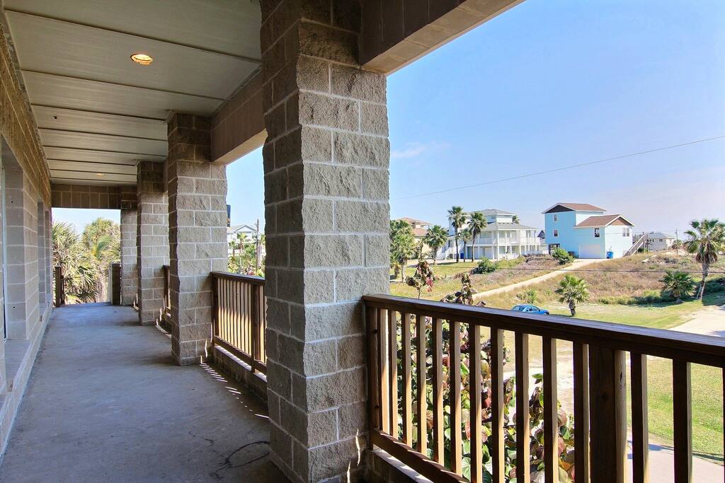 Second Floor Balcony