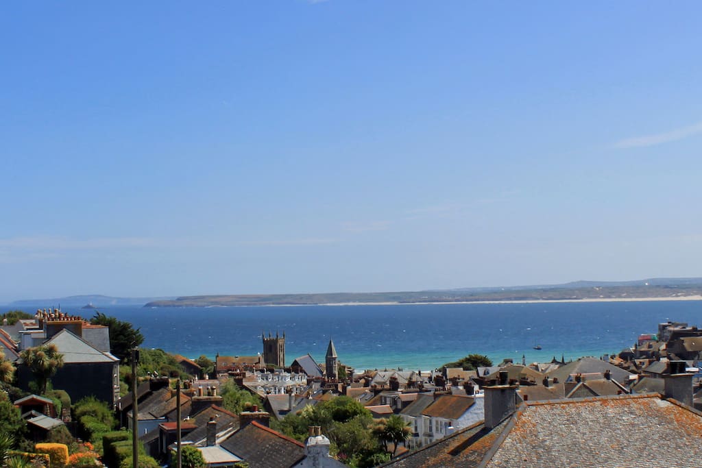 Panoramic Views over St Ives Bay