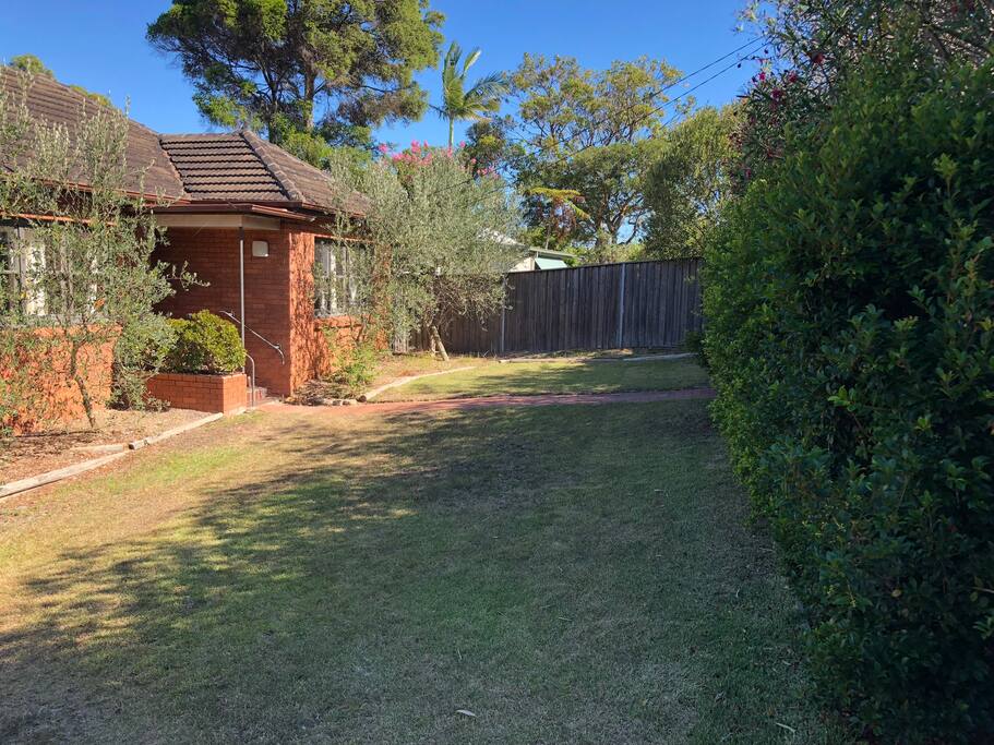 House and front garden