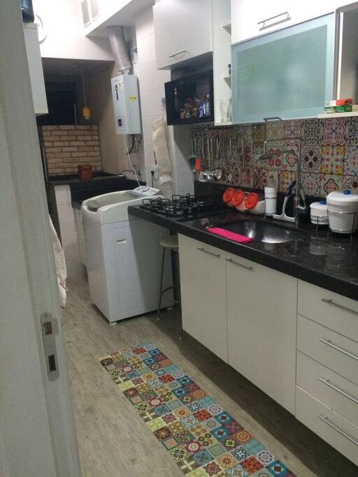 Area e cozinha