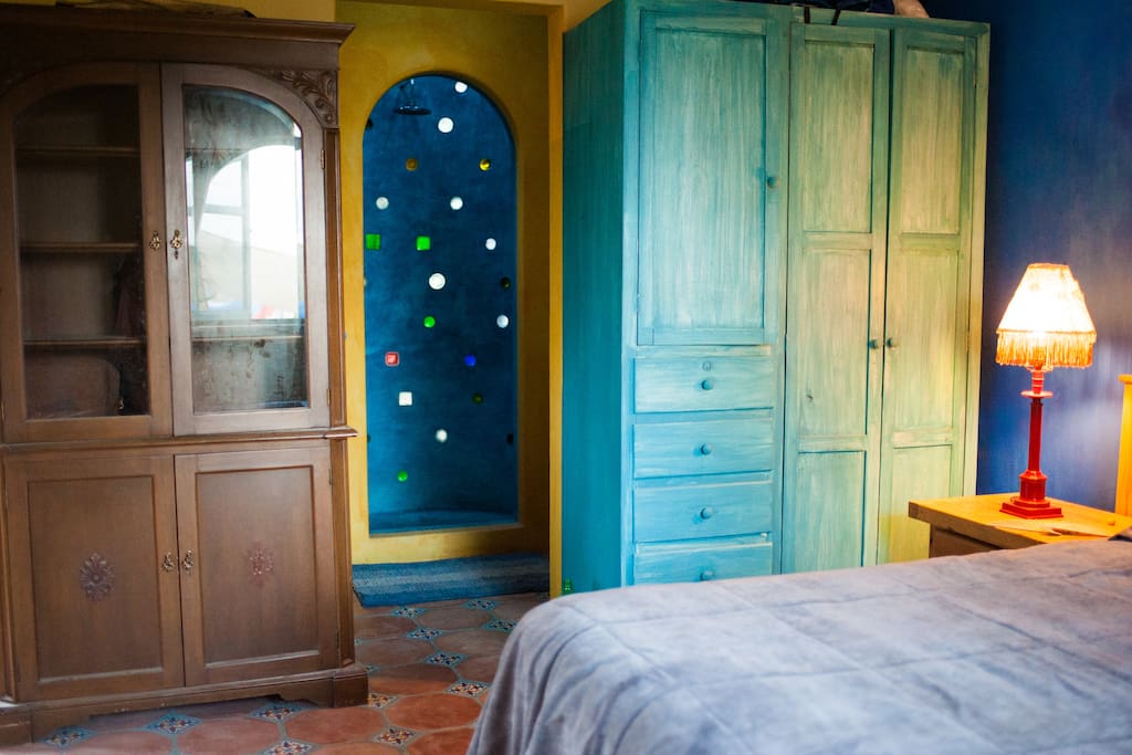 Closet privado con cajones