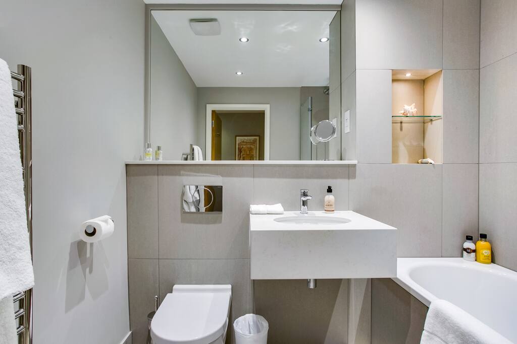 ...or a soak in the tub.