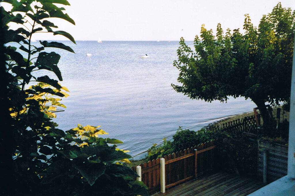 Aussicht aus dem Schlafzimmer