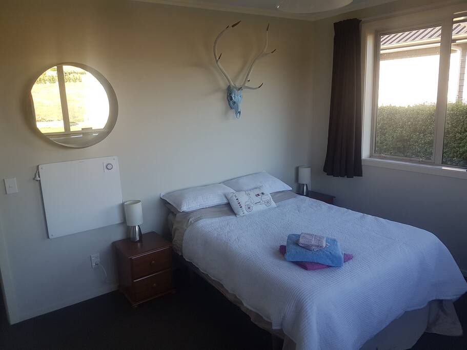 Double bedroom with plenty of natural light and very quiet.