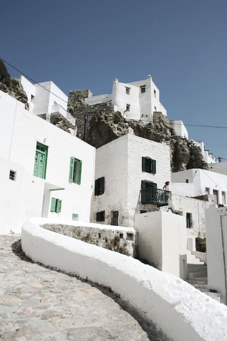  Traditional house at Serifos Chora Cycladic houses 