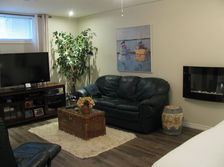 Private sitting area within the Suite