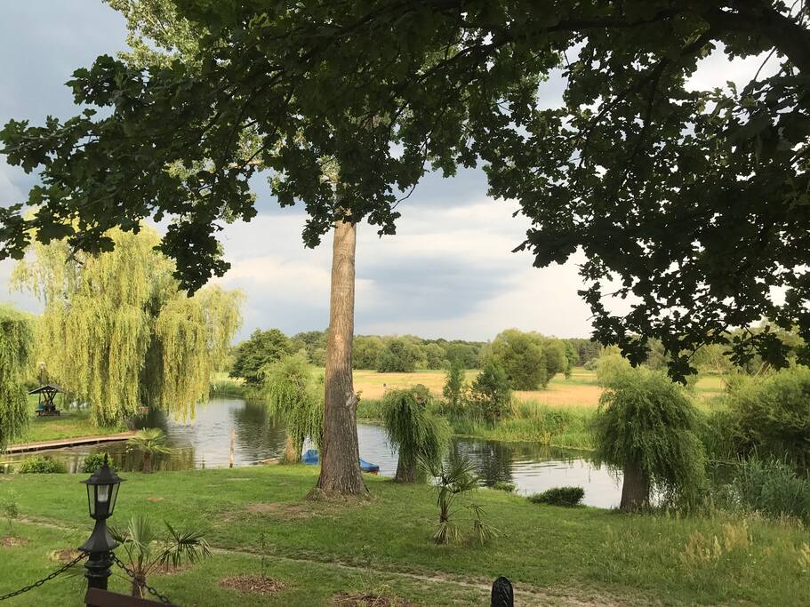 Blick von der großen Terrasse