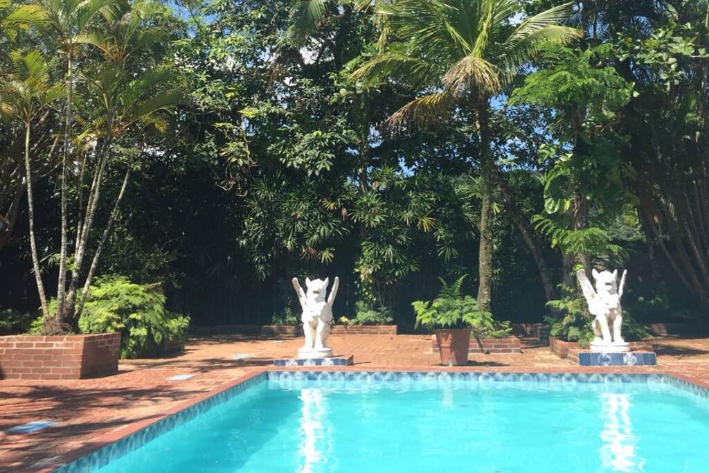 Muito espaço para todos aproveitarem.