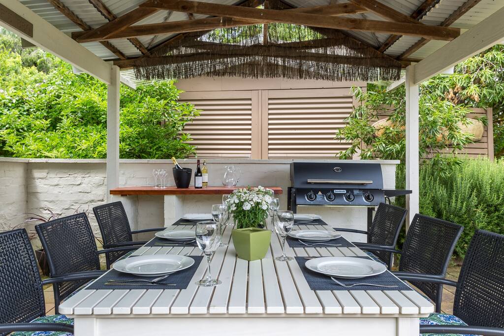 Outdoor area which is undercover