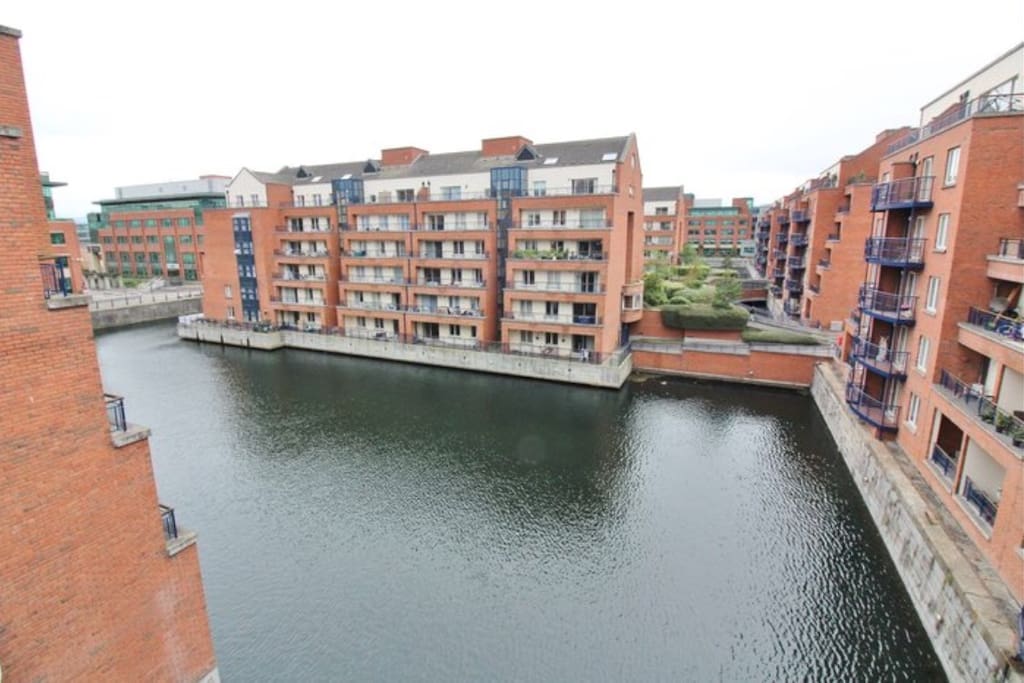Bird-eye view from the balcony