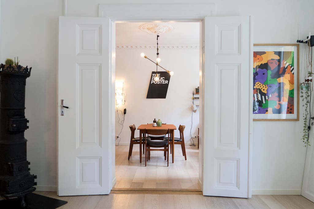 From living room to diningroom
