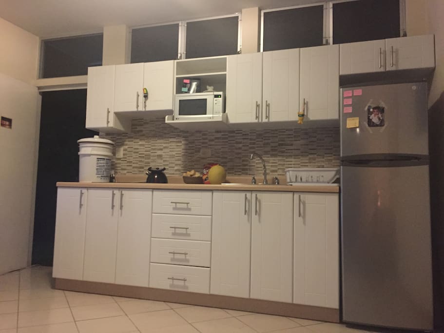 Fully equipped kitchen