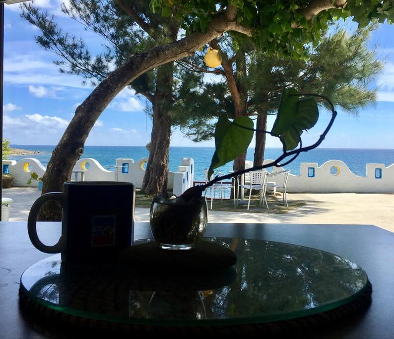 沖壺咖啡泡一盤茶