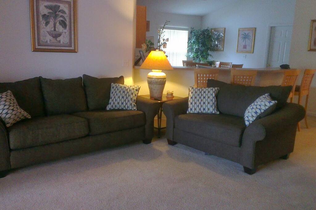 Spacious Lounge Seating Area