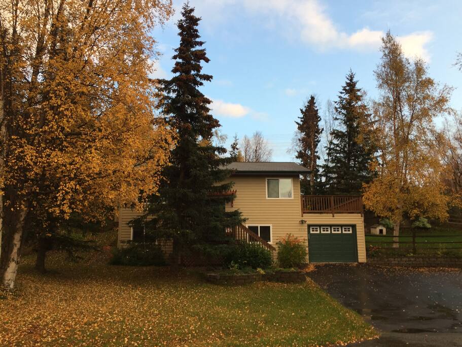 Hillside Retreat in the Fall