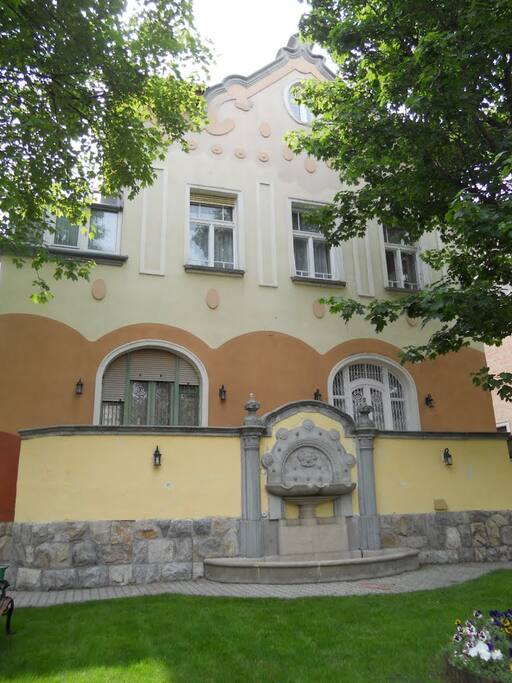 The villa from outside