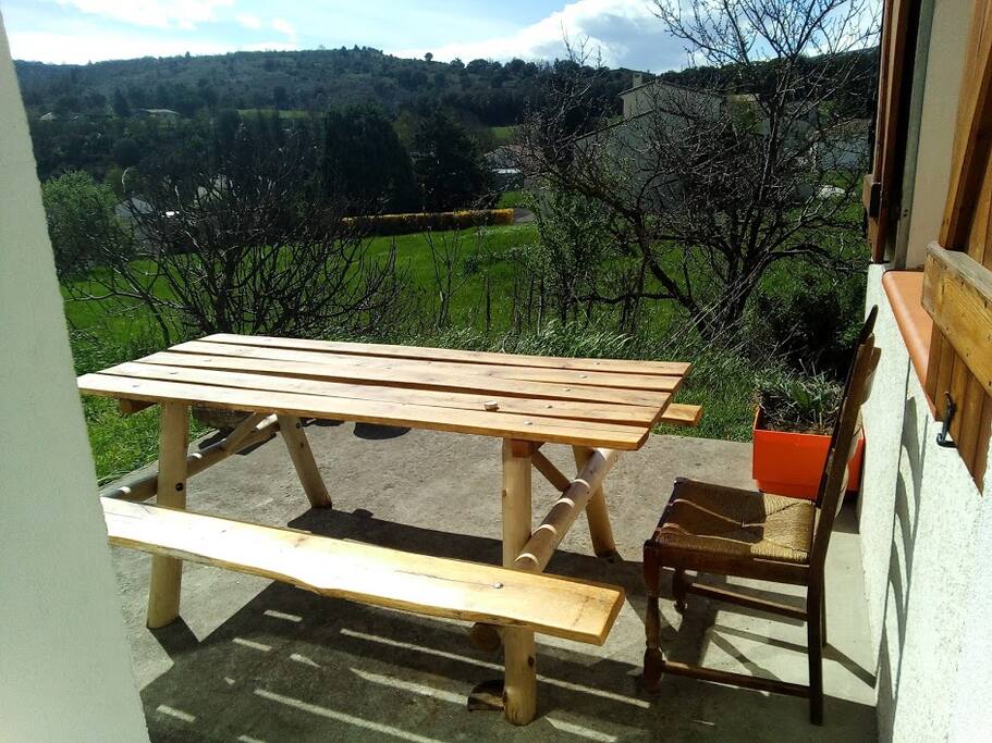 petit terrace levée de soleil!