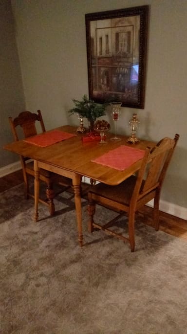 Dining area