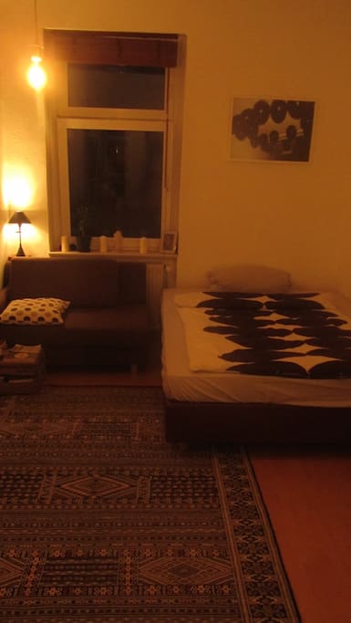 Bett & Berber Teppich