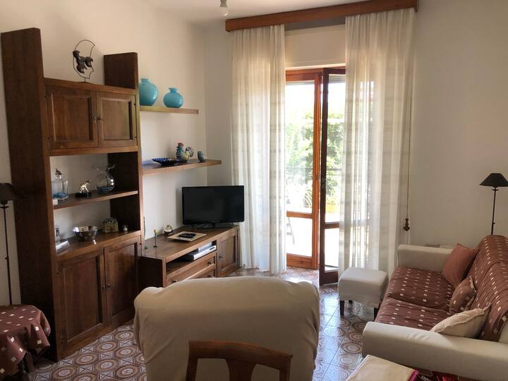 Sala con divano letto 