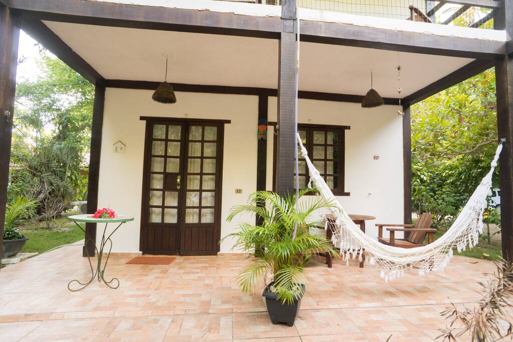 Chalé Duplex, localizado na Praia do Rio Verve, Trancoso-BA