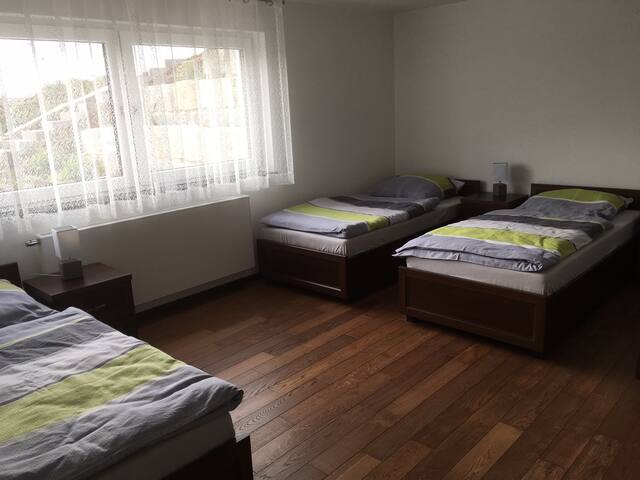 Margot's apartment on the Swabian Alb.