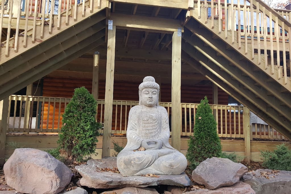 Buddha is watching over Serenely Secluded Chalet