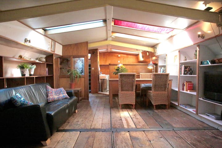 Real houseboat