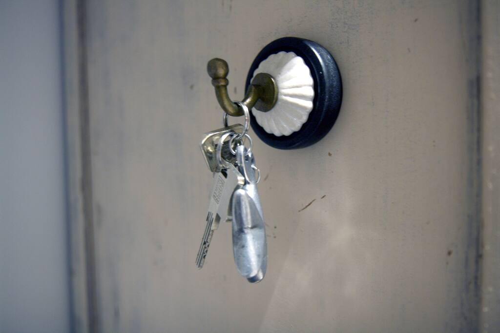 The key to visit Ghent and to your room. An oasis of rest and peace after a long day walking, shopping, teaching, conferencing, concerting, dancing, and what more ?