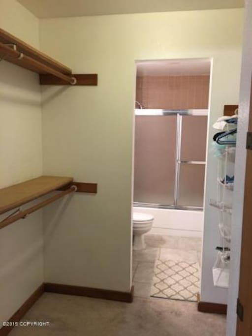 Master Bath and Closet