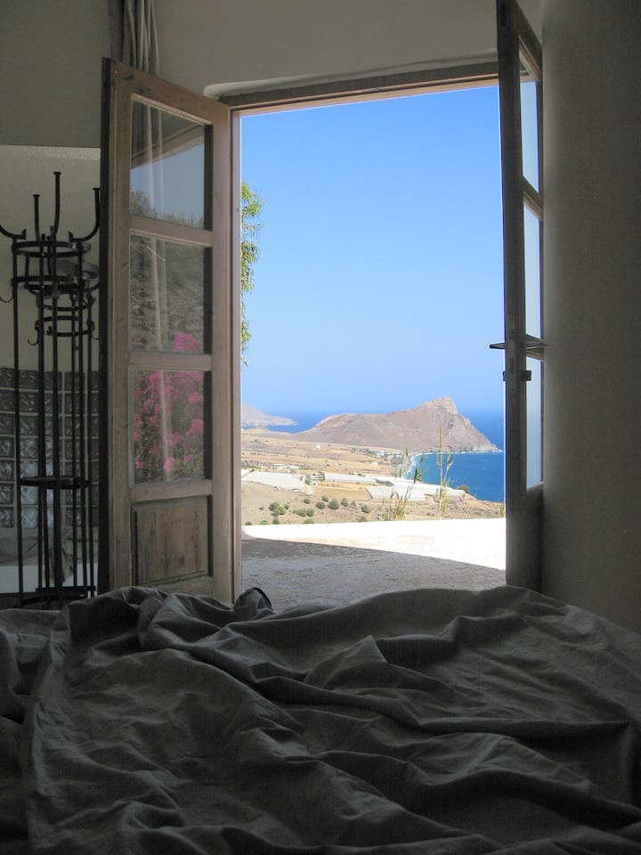 Vista desde la cama (piso superior) - dormitorio arriba