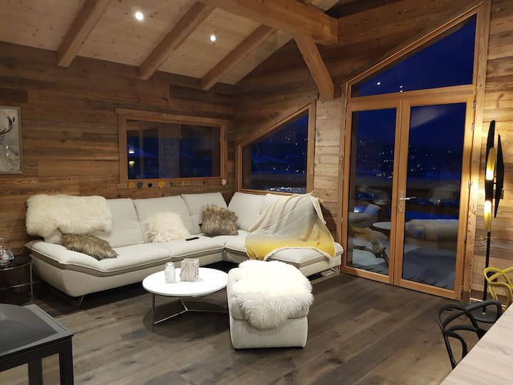 Chalet D'exception-vue Panoramique-confort-10 Pers - Les Angles