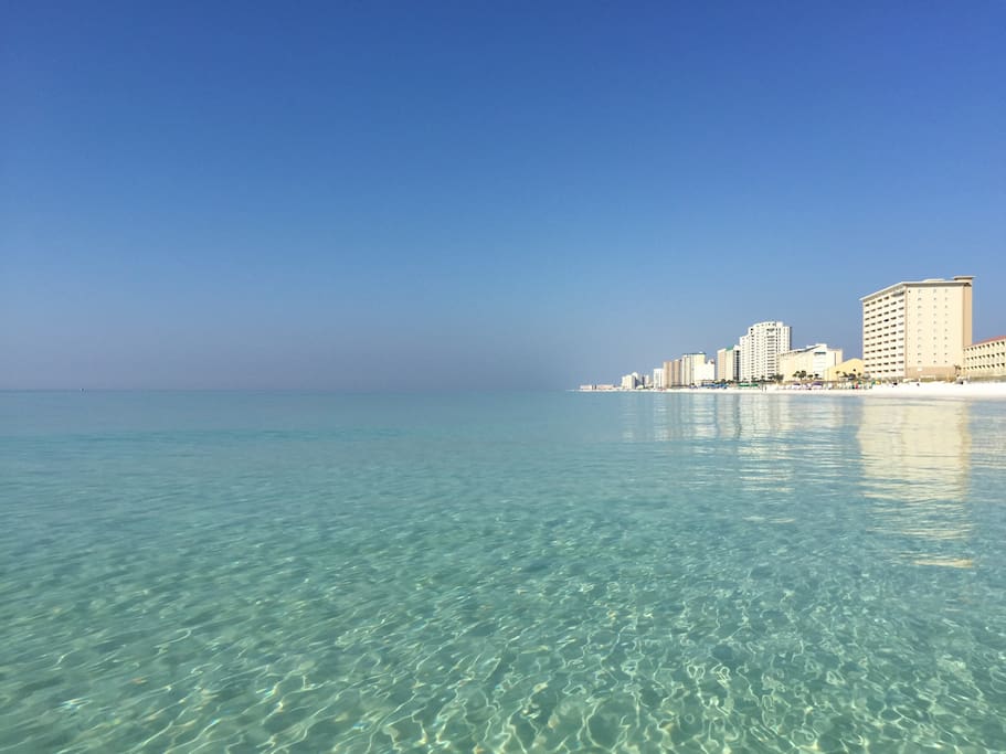 Nearby beach