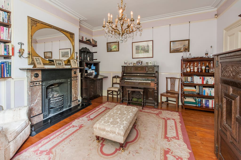 The drawing room has an organ if you are feeling musical