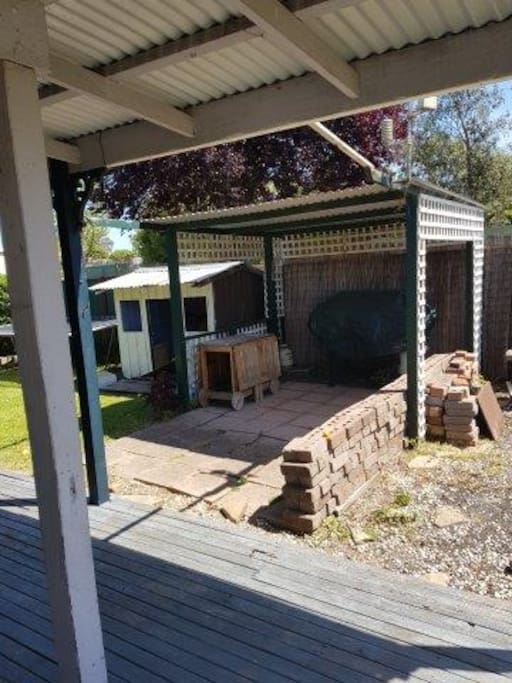 BBQ area