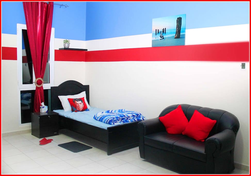 3 Bed Sharing Room