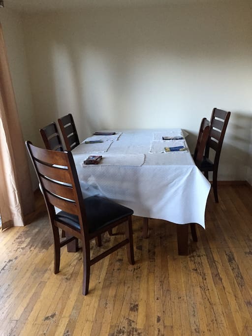 Dining area.