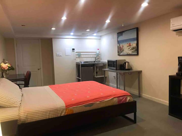 # 216-B lower level entire studio w/ private bath