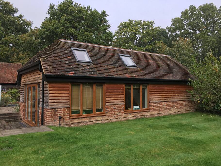 Garden side of the Lodge