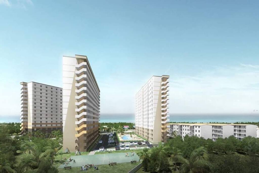 Aerial of Saekyung Village One Condominium.