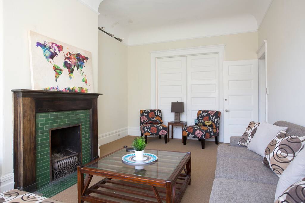 Victorian style details for you to enjoy across the apartment.