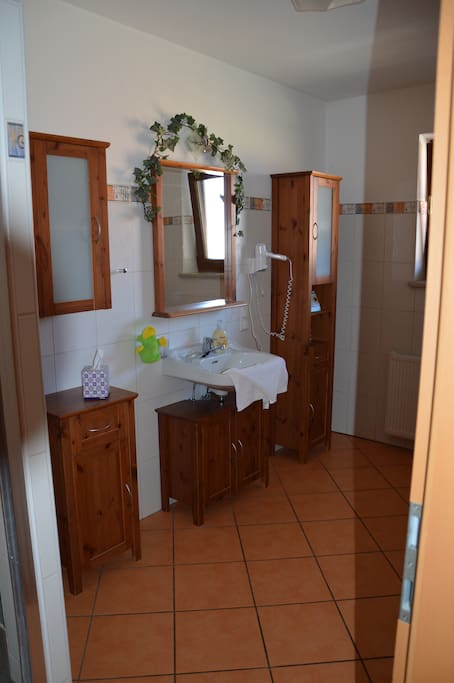 Badezimmer Panoramablick