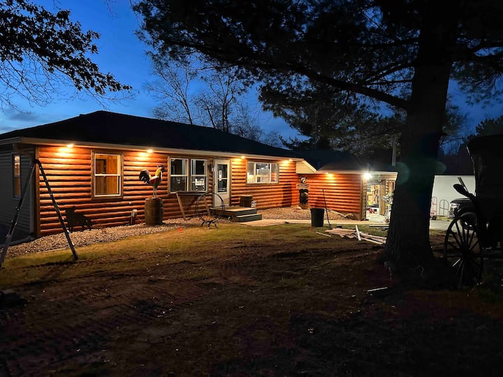 Lake home on big sand lake Vacation homes for Rent in ster